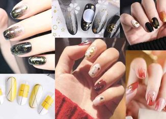 Greet people in style with the gemstone manicure trend